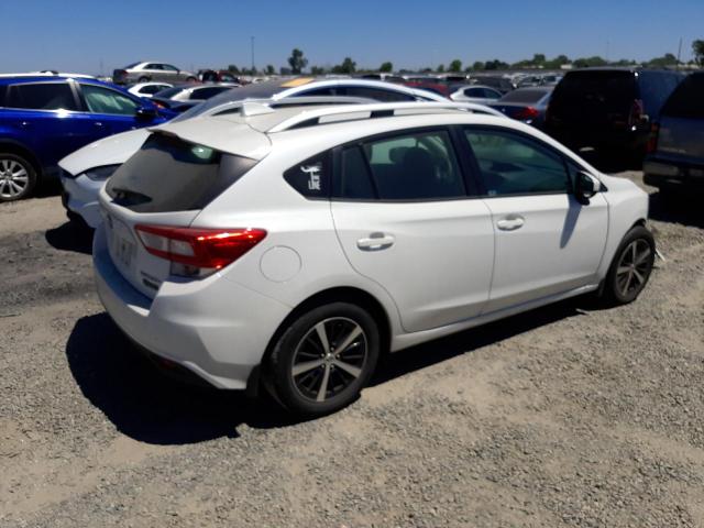 4S3GTAC60K3744131 - 2019 SUBARU IMPREZA PREMIUM WHITE photo 3