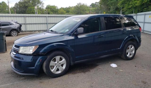 3C4PDCAB1DT509236 - 2013 DODGE JOURNEY SE BLUE photo 1