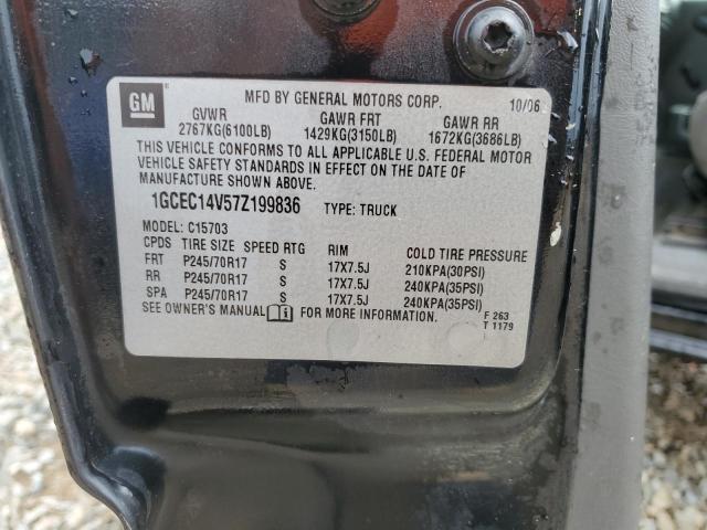 1GCEC14V57Z199836 - 2007 CHEVROLET SILVERADO C1500 CLASSIC Qara foto 13