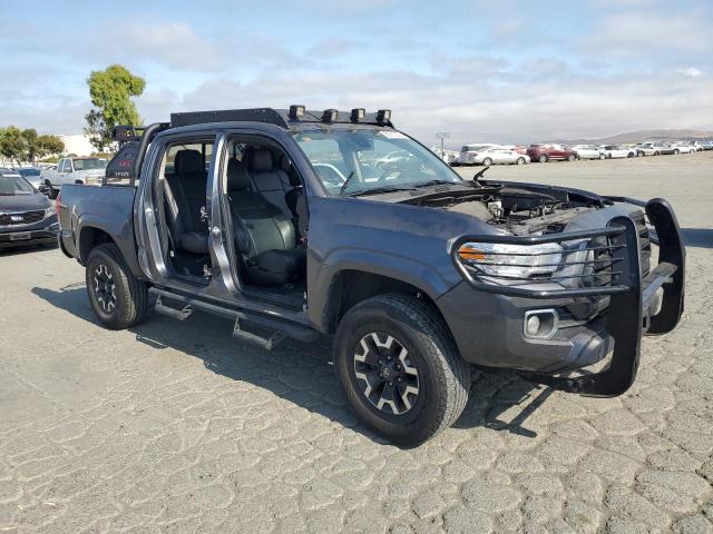 3TYAX5GN6MT028312 - 2021 TOYOTA TACOMA DOUBLE CAB 灰色 照片 4