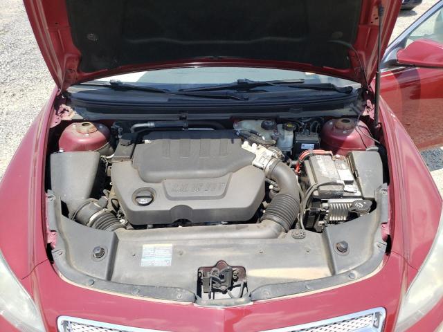 1G1ZE5E73AF159372 - 2010 CHEVROLET MALIBU LTZ წითელი ფოტო 11