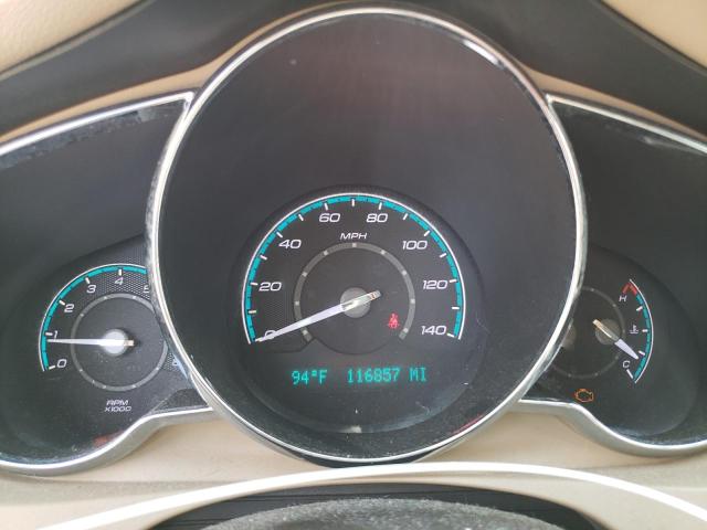 1G1ZE5E73AF159372 - 2010 CHEVROLET MALIBU LTZ წითელი ფოტო 9