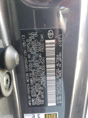 JTKJF5C79E3067560 - 2014 TOYOTA SCION TC 灰色 照片 12