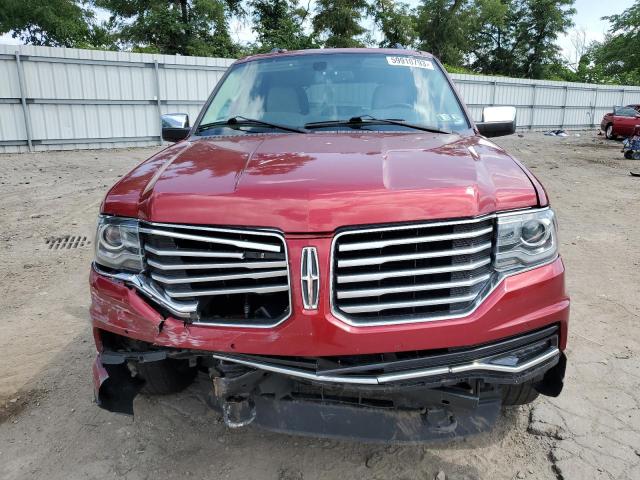 5LMJJ2LT3GEL04559 - 2016 LINCOLN NAVIGATOR RESERVE RED photo 5