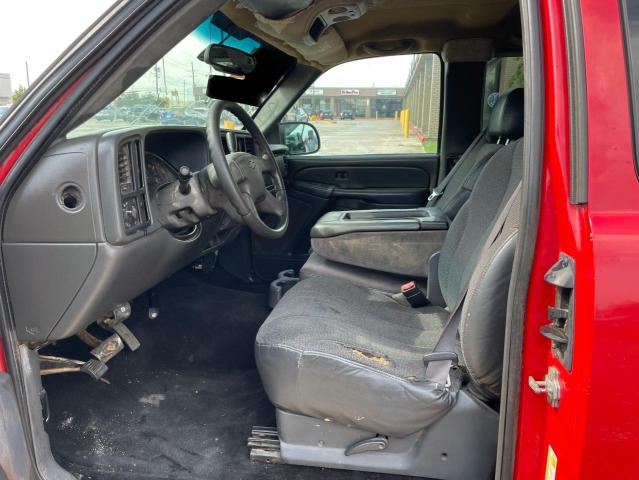 1GCEC19V67Z167888 - 2007 CHEVROLET SILVERADO C1500 CLASSIC RED photo 5