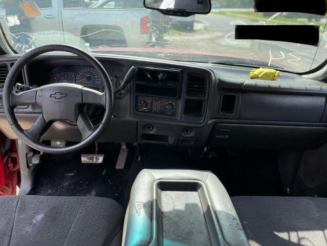 1GCEC19V67Z167888 - 2007 CHEVROLET SILVERADO C1500 CLASSIC RED photo 9