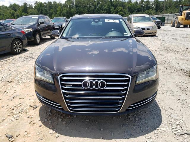 WAURGAFDXDN002055 - 2013 AUDI A8 L QUATTRO BLACK photo 5