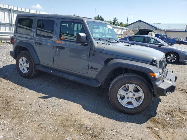 1C4HJXDG5PW699875 - 2023 JEEP WRANGLER SPORT GRAY photo 4