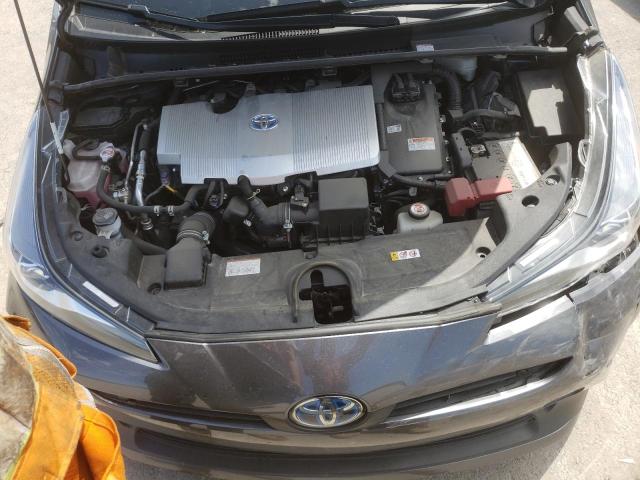 JTDL9MFU0M3023528 - 2021 TOYOTA PRIUS LE GRAY photo 11