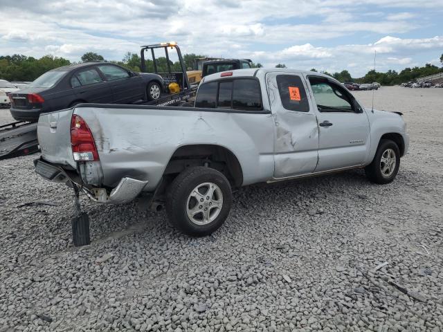 5TETX22N55Z075586 - 2005 TOYOTA TACOMA ACCESS CAB SILVER photo 3