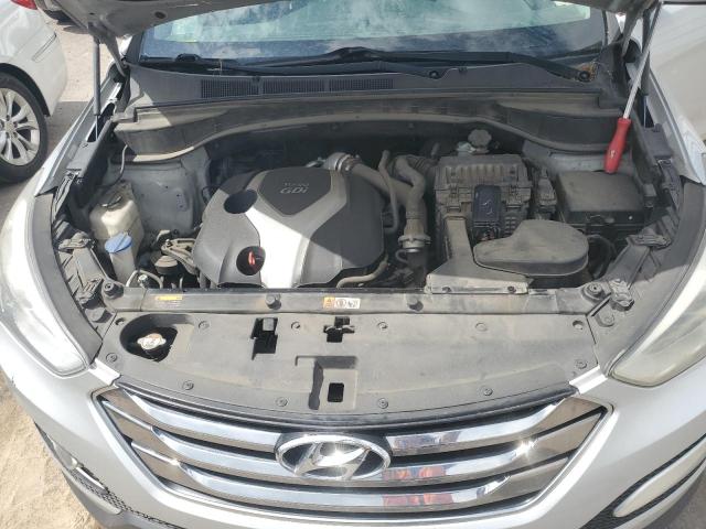 5XYZUDLA1DG014870 - 2013 HYUNDAI SANTA FE S SILVER photo 12