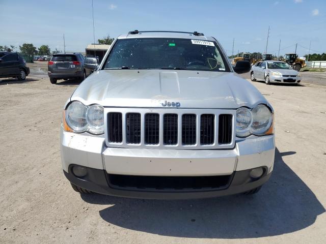 1J8GR48K48C221492 - 2008 JEEP GRAND CHER LAREDO SILVER photo 5