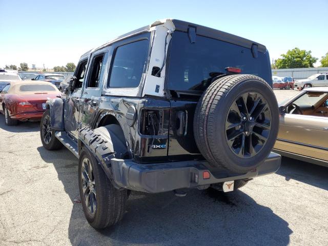1C4JJXP65MW872004 - 2021 JEEP WRANGLER U SAHARA 4XE BLACK photo 2