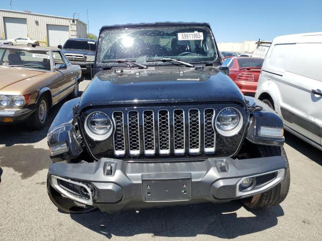 1C4JJXP65MW872004 - 2021 JEEP WRANGLER U SAHARA 4XE BLACK photo 5