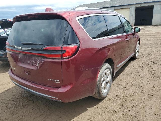 2C4RC3GG6MR600049 - 2021 CHRYSLER PACIFICA LIMITED BURGUNDY photo 3