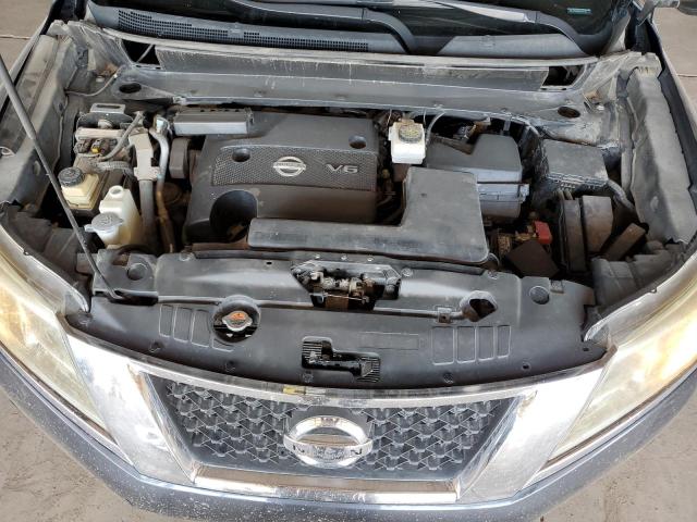5N1AR2MN8DC617108 - 2013 NISSAN PATHFINDER S GRAY photo 11