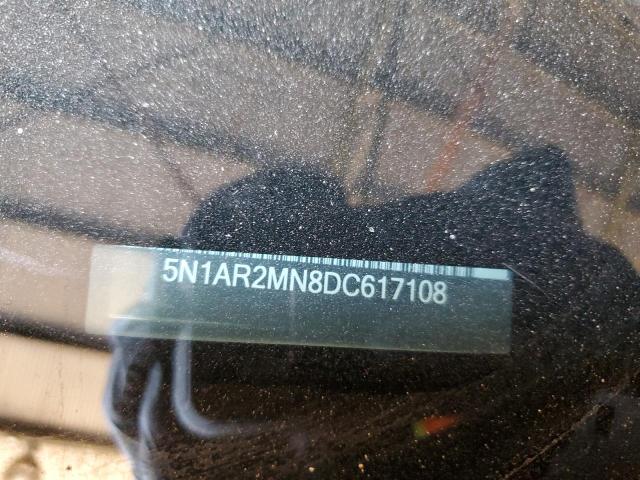 5N1AR2MN8DC617108 - 2013 NISSAN PATHFINDER S GRAY photo 12