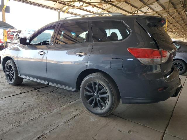 5N1AR2MN8DC617108 - 2013 NISSAN PATHFINDER S GRAY photo 2