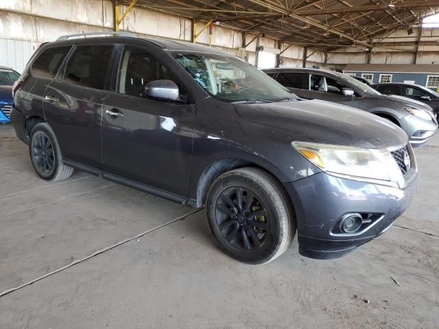 5N1AR2MN8DC617108 - 2013 NISSAN PATHFINDER S GRAY photo 4