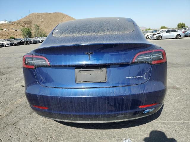 5YJ3E1EB5KF211102 - 2019 TESLA MODEL 3 BLUE photo 6