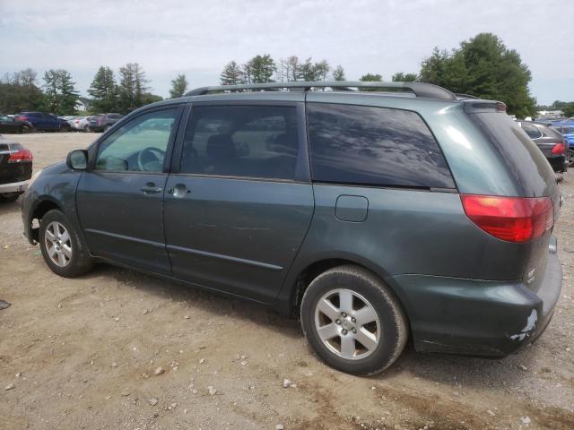 5TDZA23C35S236250 - 2005 TOYOTA SIENNA CE GREEN photo 2