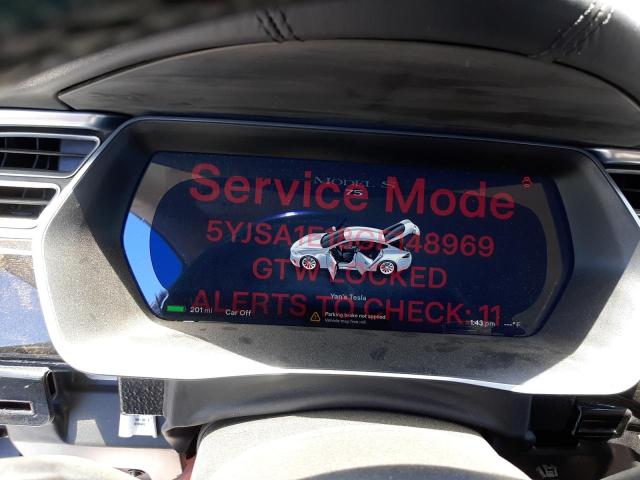 5YJSA1E18GF148969 - 2016 TESLA MODEL S Сріблястий фото 9