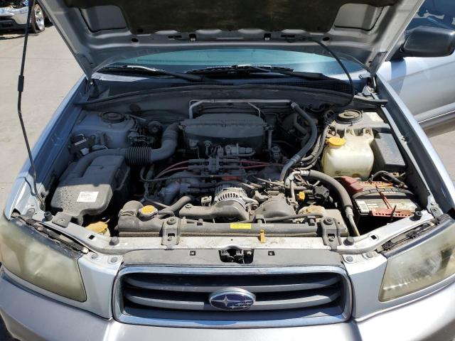 JF1SG656X4H717510 - 2004 SUBARU FORESTER 2.5XS Серебристый фото 11