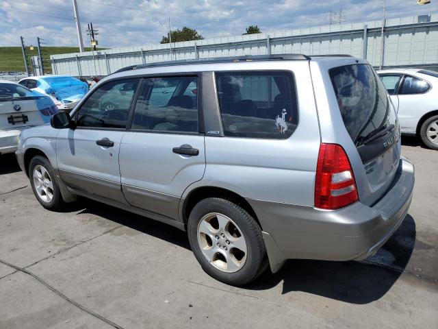 JF1SG656X4H717510 - 2004 SUBARU FORESTER 2.5XS Серебристый фото 2