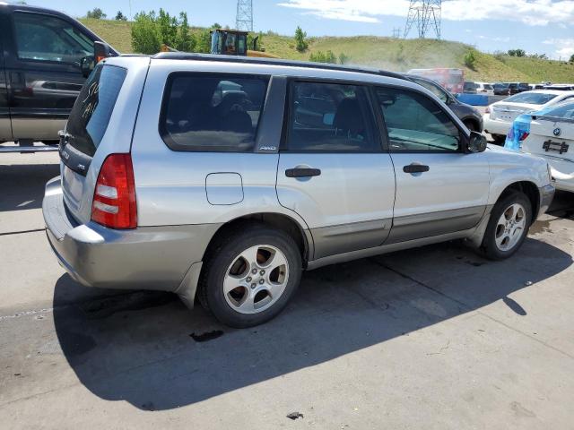 JF1SG656X4H717510 - 2004 SUBARU FORESTER 2.5XS Серебристый фото 3