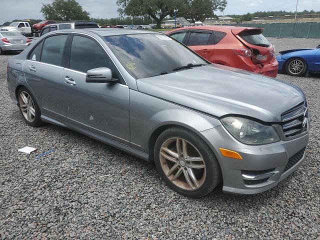 WDDGF4HB5EA956172 - 2014 MERCEDES-BENZ C 250 SILVER photo 4