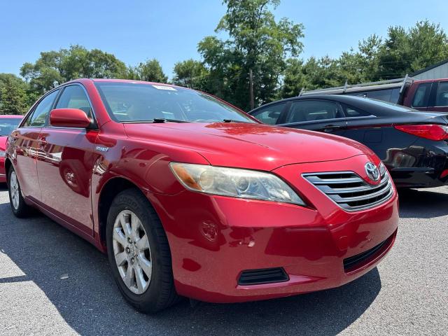 JTNBB46KX73017010 - 2007 TOYOTA CAMRY HYBRID RED photo 1