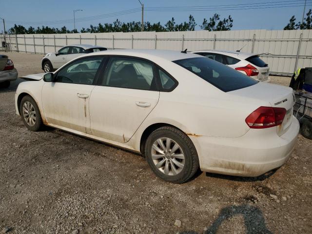 1VWAH7A30DC111101 - 2013 VOLKSWAGEN PASSAT S Blanco foto 2