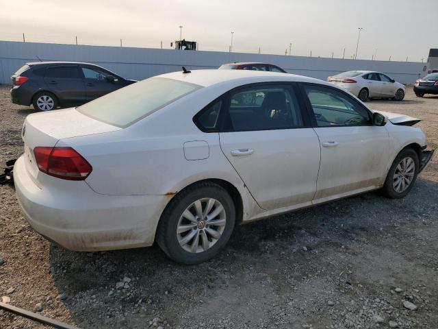 1VWAH7A30DC111101 - 2013 VOLKSWAGEN PASSAT S Blanco foto 3