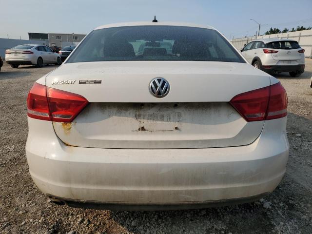 1VWAH7A30DC111101 - 2013 VOLKSWAGEN PASSAT S Blanco foto 6