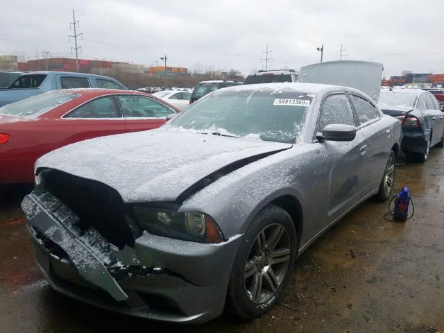 2C3CDXHG5EH158739 - 2014 DODGE CHARGER SXT  photo 2