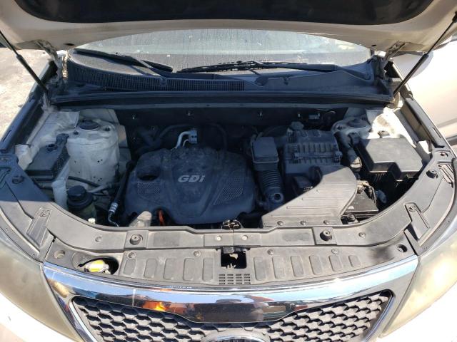 5XYKT3A62CG190127 - 2012 KIA SORENTO BASE CREAM photo 12