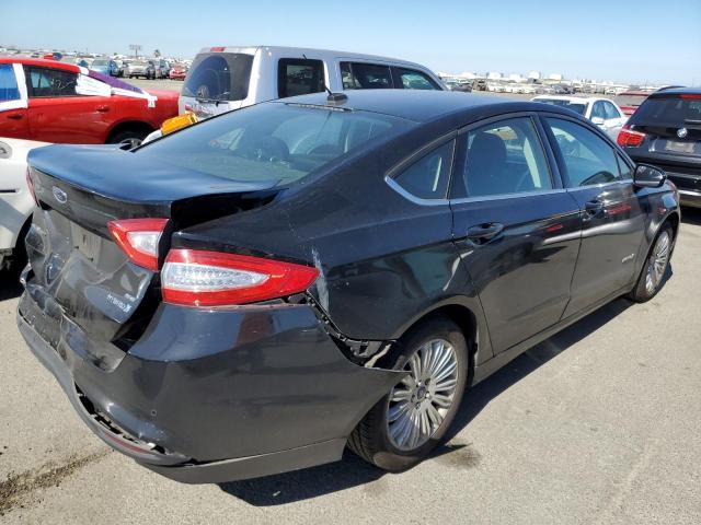 3FA6P0LU0GR387122 - 2016 FORD FUSION SE HYBRID BLACK photo 3