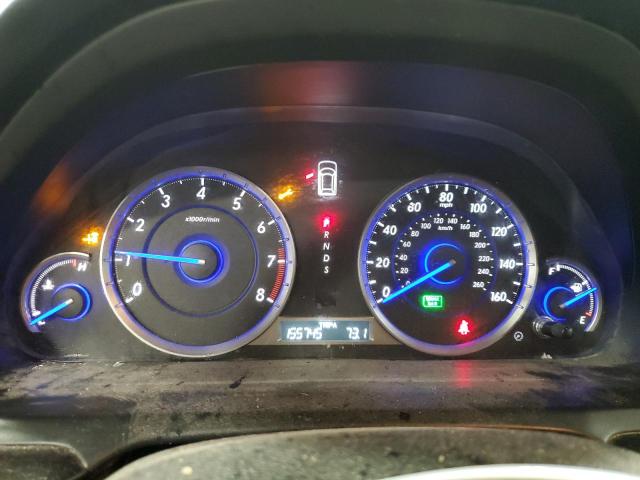 5J6TF2H53FL001846 - 2015 HONDA CROSSTOUR EXL თეთრი ფოტო 9