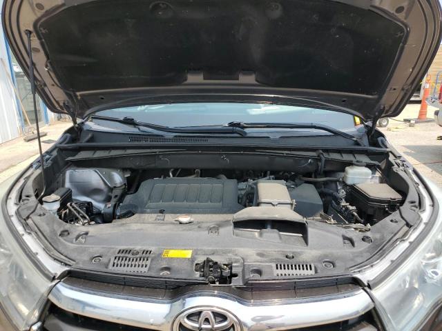 5TDJKRFH4GS502677 - 2016 TOYOTA HIGHLANDER XLE GRAY photo 12