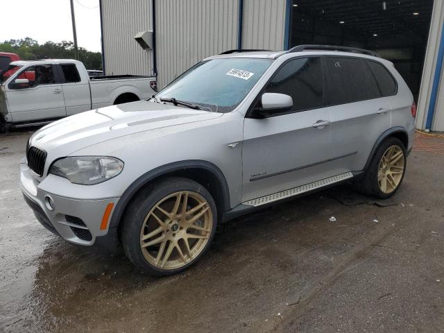5UXZV8C54CL423485 - 2012 BMW X5 XDRIVE50I SILVER photo 1