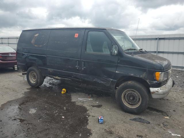 1FTNE2420YHB32025 - 2000 FORD ECONOLINE E250 VAN BLACK photo 4