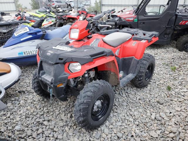 4XASEE507KA612121 - 2019 POLARIS SPORTSMAN 450 H.O. EPS RED photo 1