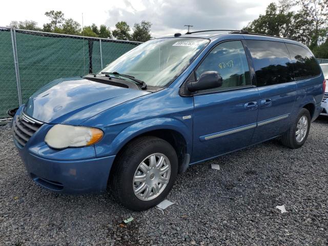 2C4GP54L65R291886 - 2005 CHRYSLER TOWN & COU TOURING 蓝色 照片 1