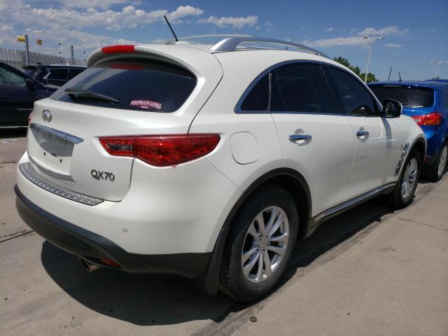 JN8CS1MW9HM413152 - 2017 INFINITI QX70 WHITE photo 3