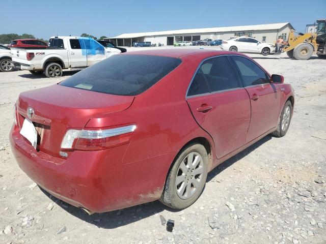 JTNBB46K473023997 - 2007 TOYOTA CAMRY HYBRID RED photo 3