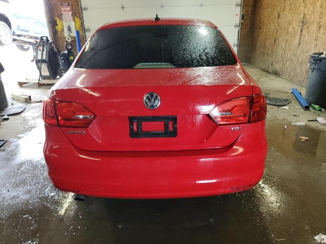3VWLL7AJ8EM287402 - 2014 VOLKSWAGEN JETTA TDI Qırmızı foto 6