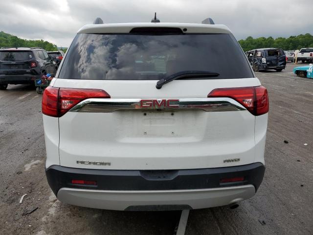 1GKKNSLA6JZ221954 - 2018 GMC ACADIA SLE WHITE photo 6