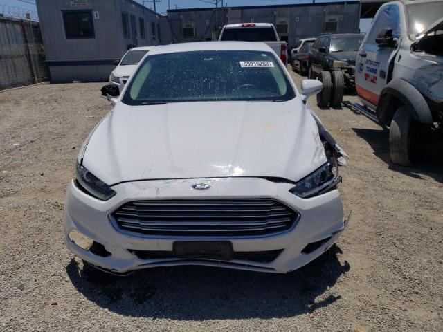 3FA6P0LU4GR281918 - 2016 FORD FUSION SE HYBRID WHITE photo 5