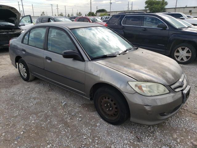 1HGES16395L006202 - 2005 HONDA CIVIC DX VP رمادي صورة 4