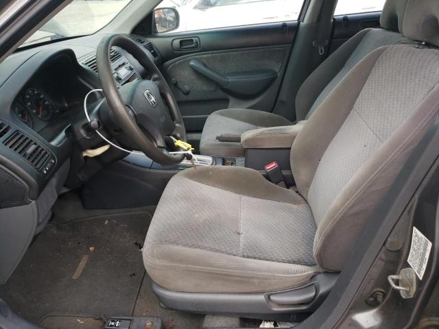 1HGES16395L006202 - 2005 HONDA CIVIC DX VP رمادي صورة 7